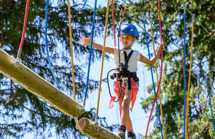 Enfant des les parcours - Champagny