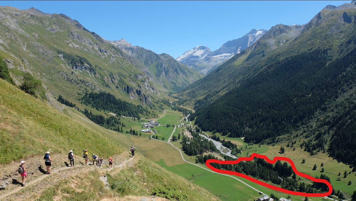 Localisation du Parc Arboria à Champagny